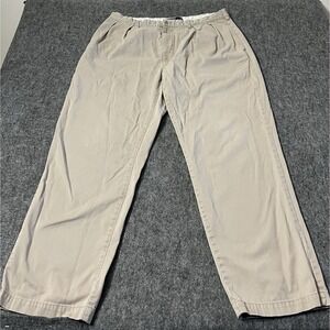 VTG Polo Ralph Lauren Classic Chino Men 36‎ Beige Cotton Philip Pant Preppy Y2K